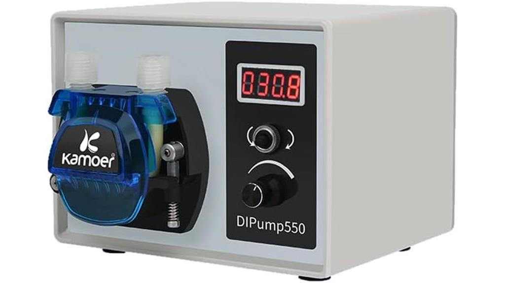 three channel peristaltic pump