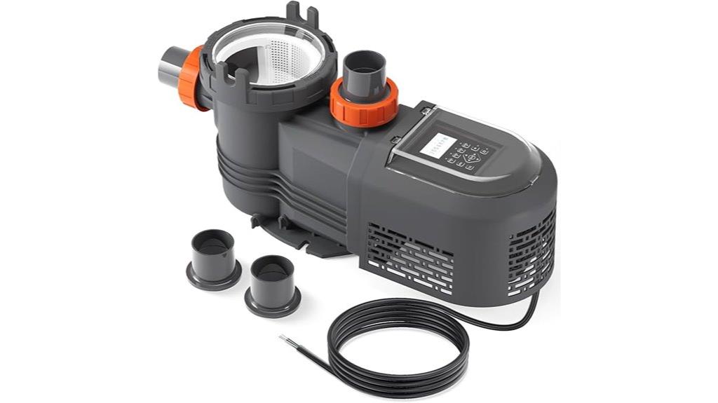 three horsepower pool pump