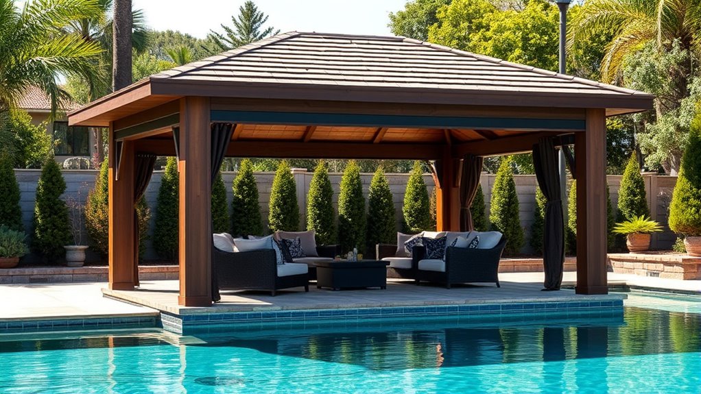 top 15 poolside hard gazebos