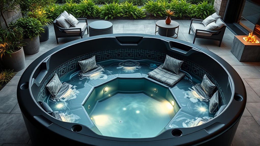 top durable six person hot tubs