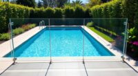 top frameless pool fence options