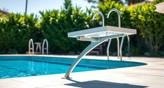 top inground pool diving boards