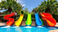 top large pool slide picks