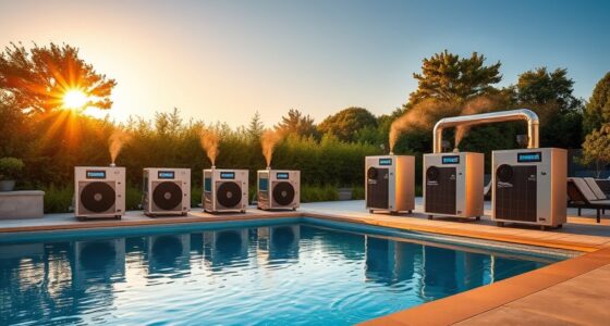 top pool heat pumps