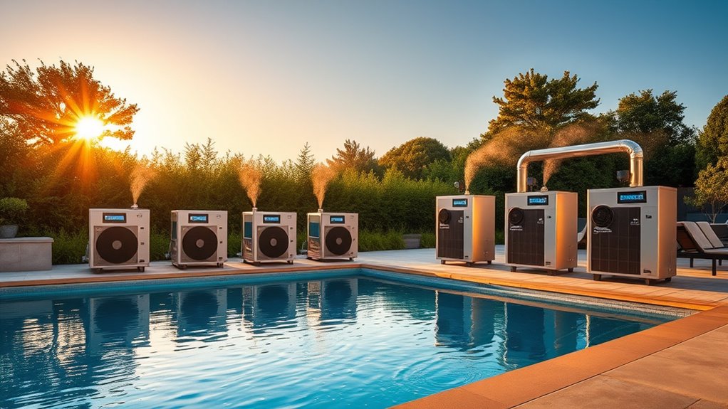 top pool heat pumps