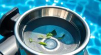 top pool pump strainers