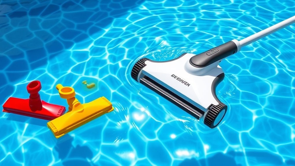 top pool vacuum heads