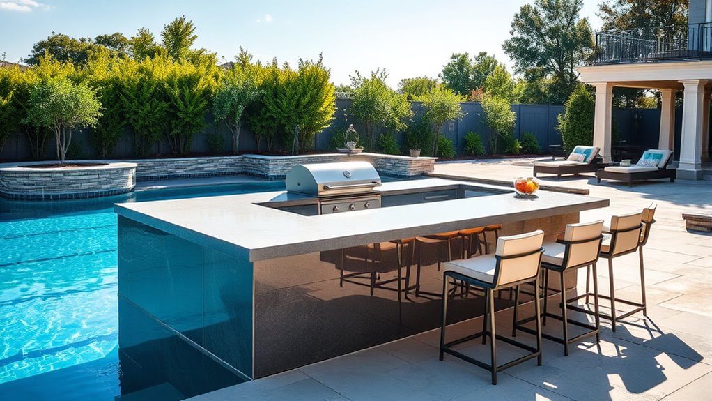 top poolside grill islands
