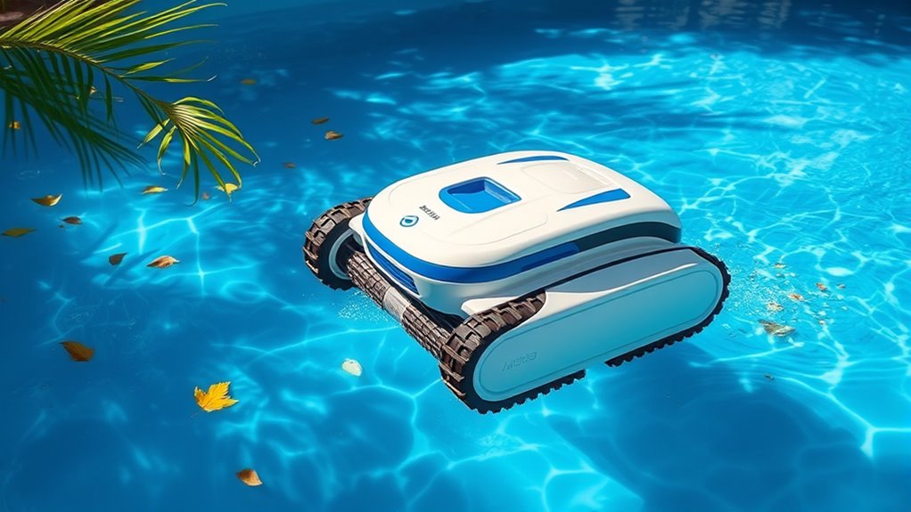 top robotic leaf pool cleaners