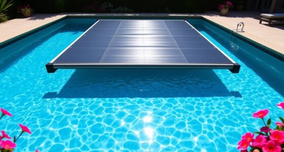top solar pool cover reels