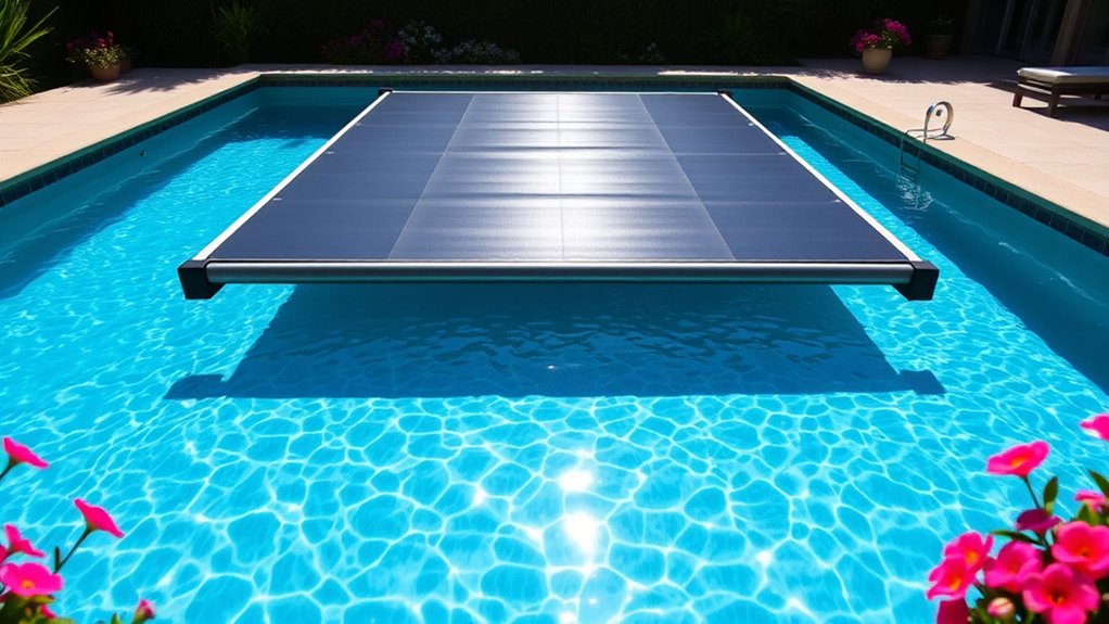 top solar pool cover reels