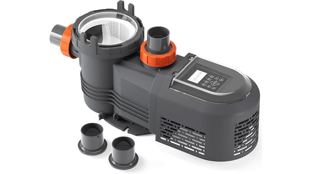 variable speed pump 1 8hp