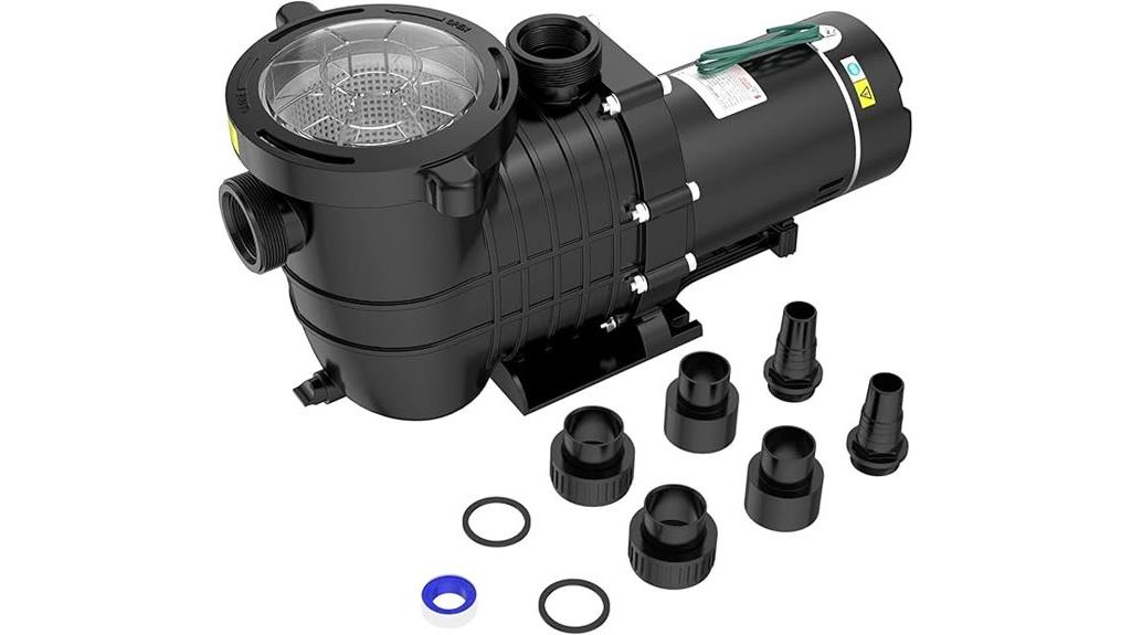 versatile 1 5 hp pool pump