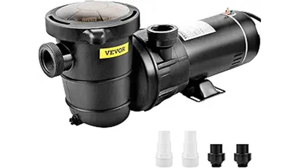 vevor 1 5hp pool pump