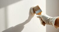 wait before painting plaster