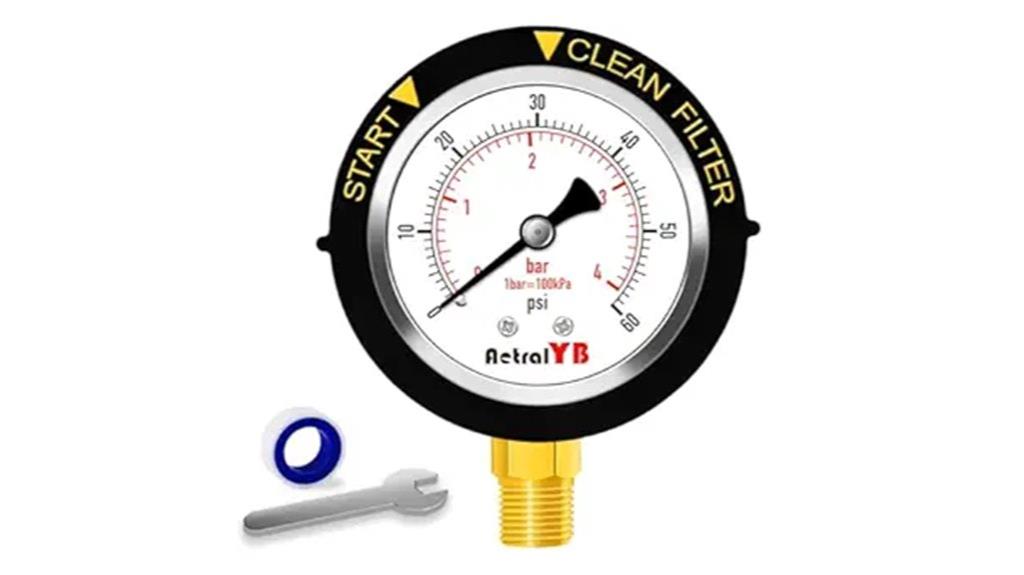 waterproof 2 inch dial gauge
