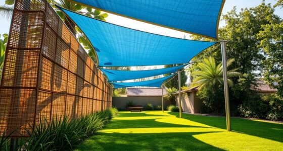 wind protection and shade