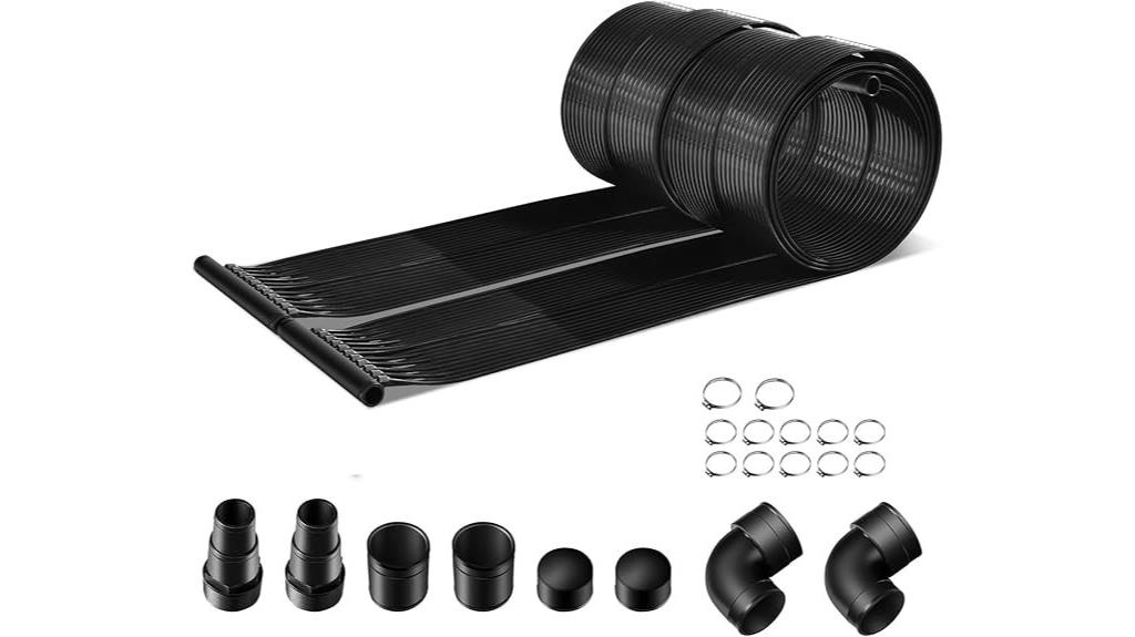 10 ft solar pool heater
