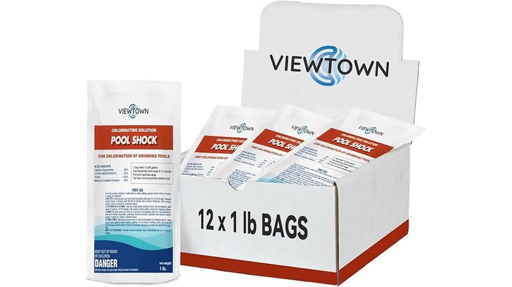 12 pack granular pool sanitizer