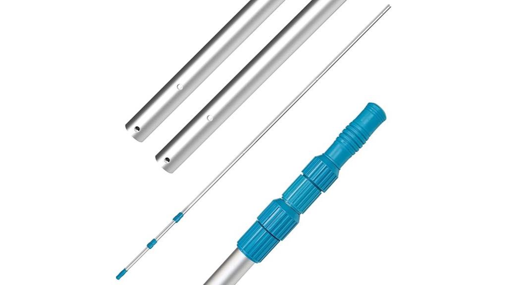 15 foot aluminum pool pole