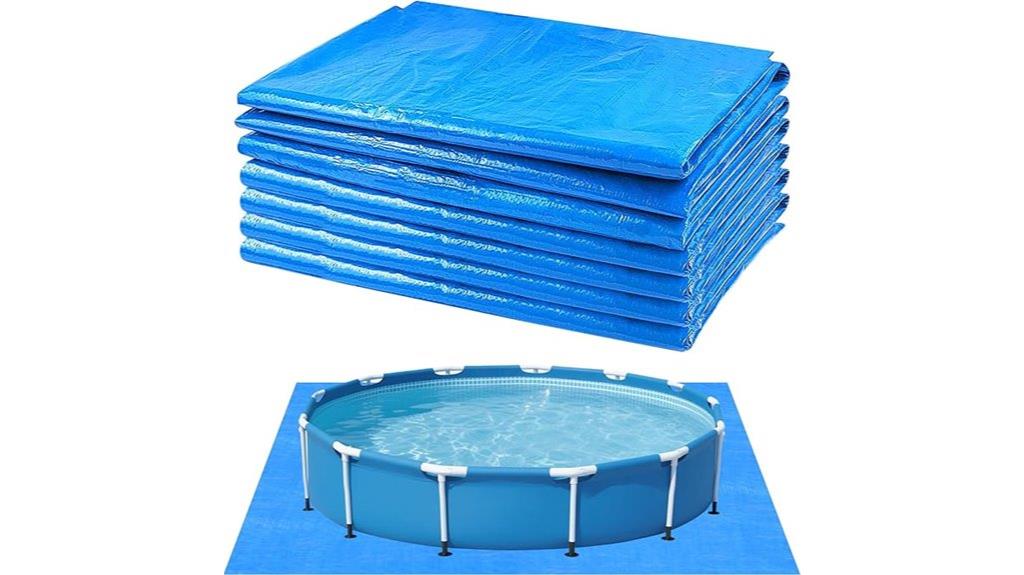 16 foot pool ground cover