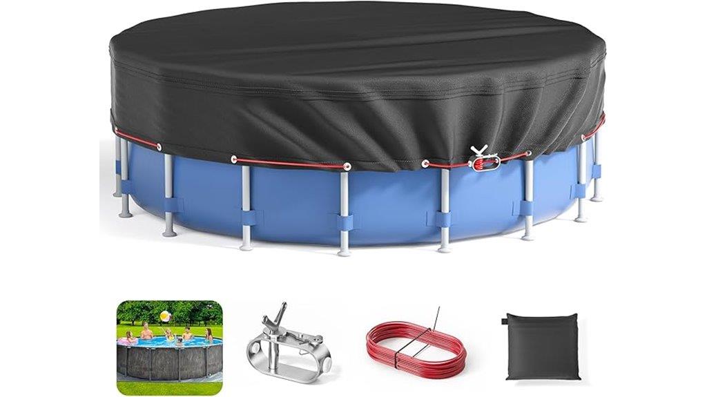 18 foot above ground pool cover