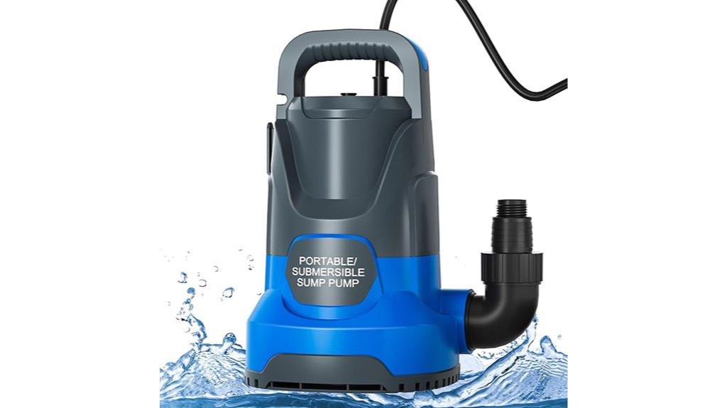 1 1hp submersible water pump