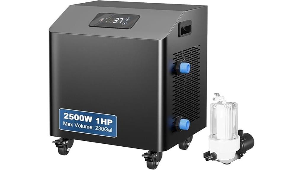 1 hp ice bath chiller