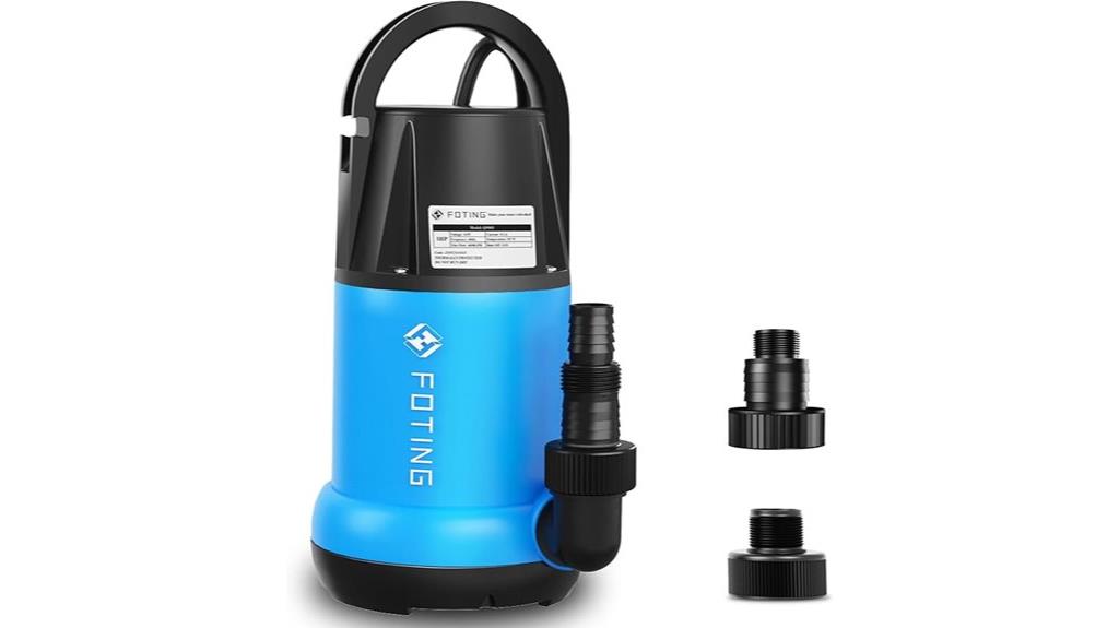 1 hp submersible pump