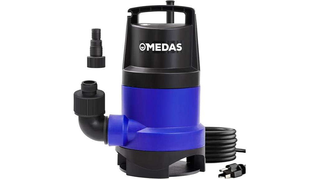 1 hp submersible sump pump