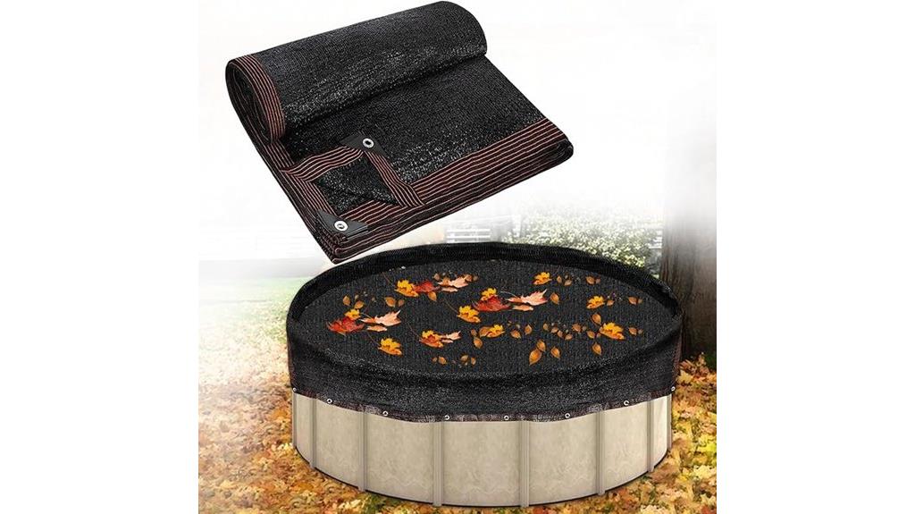 24 foot round leaf cover