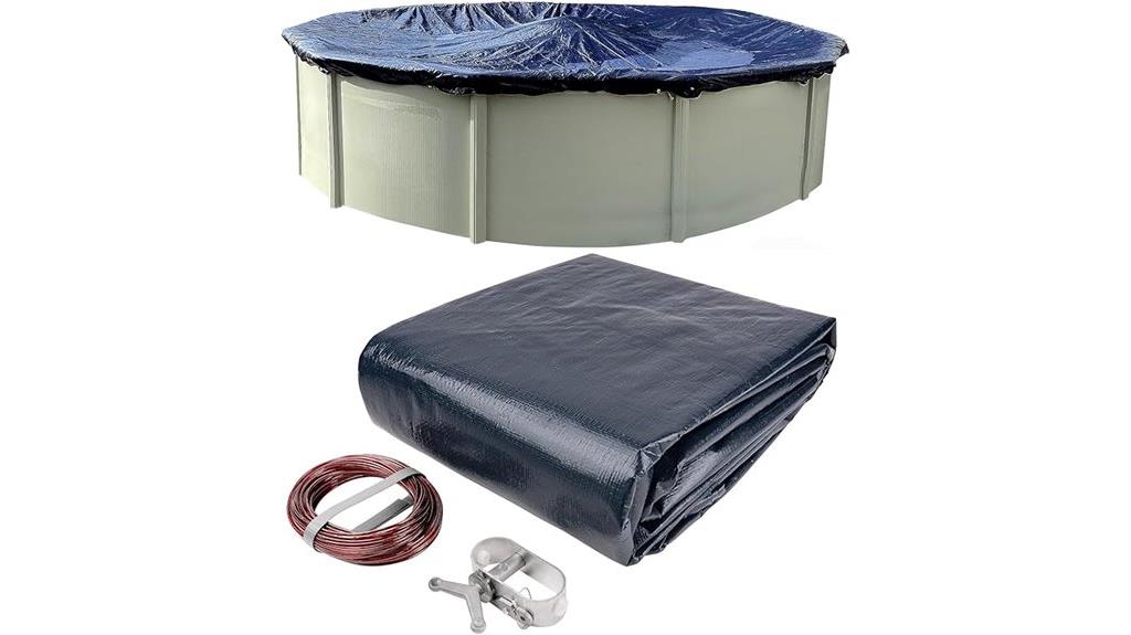 24 foot round pool cover