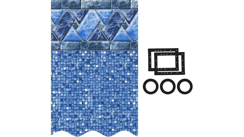 24 ft round pool liner