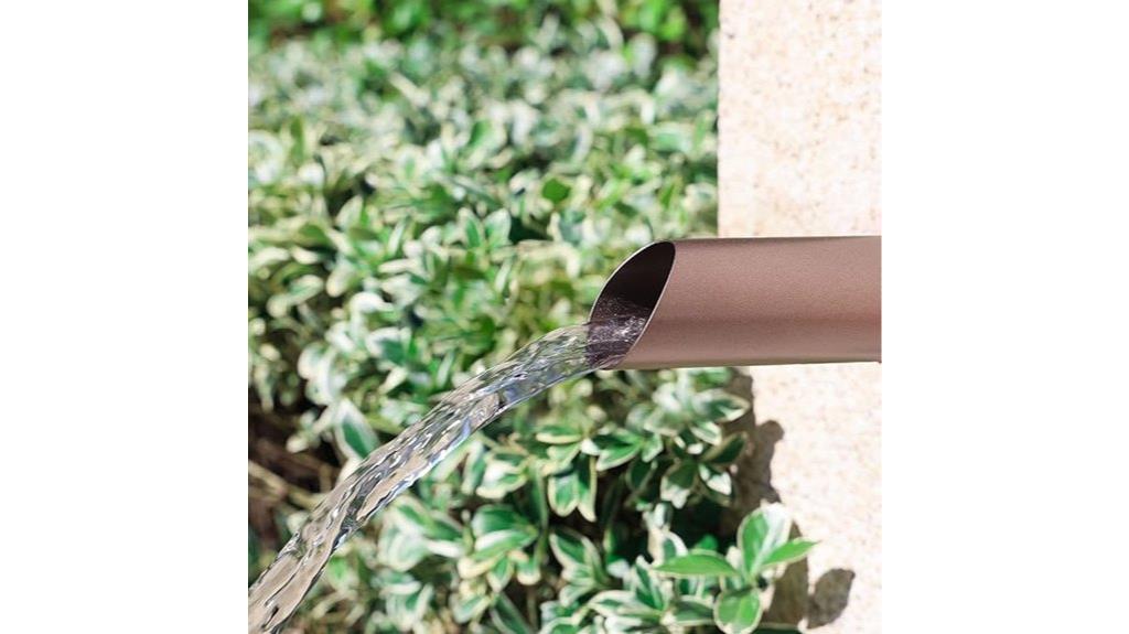 8 inch round fountain spout