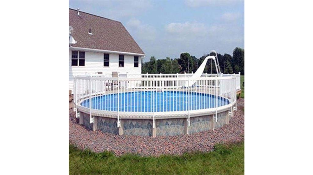 above ground pool fence removal