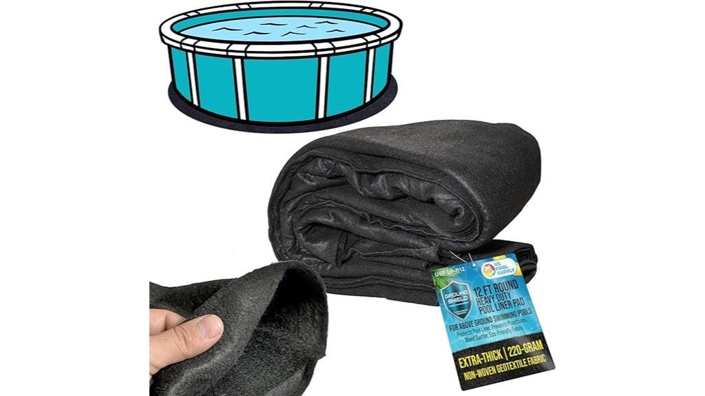 above ground pool ground shield