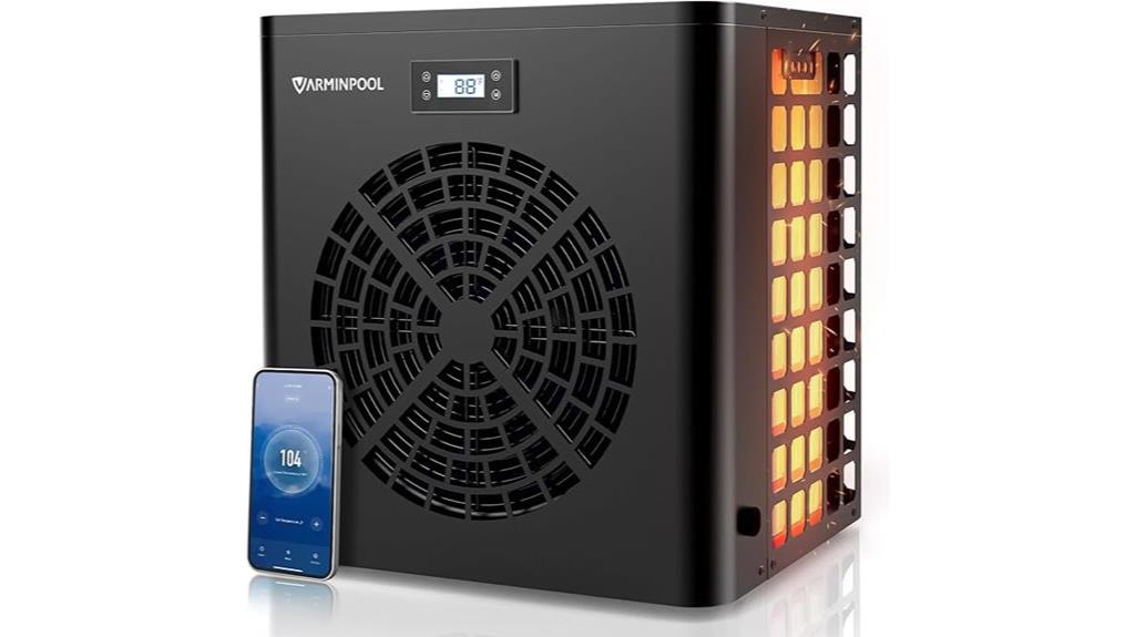 above ground pool heater