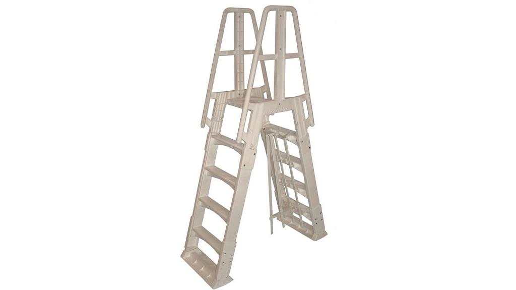 adjustable pool ladder handrails
