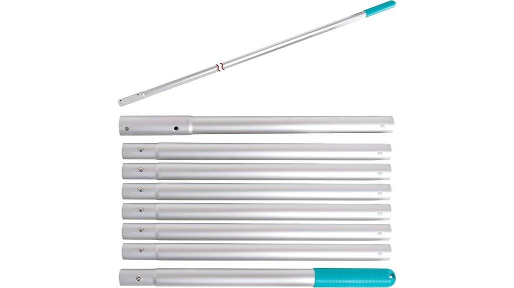 aluminum 10 5 ft pool pole