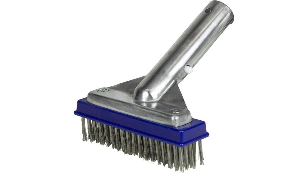 aluminum back pool brush