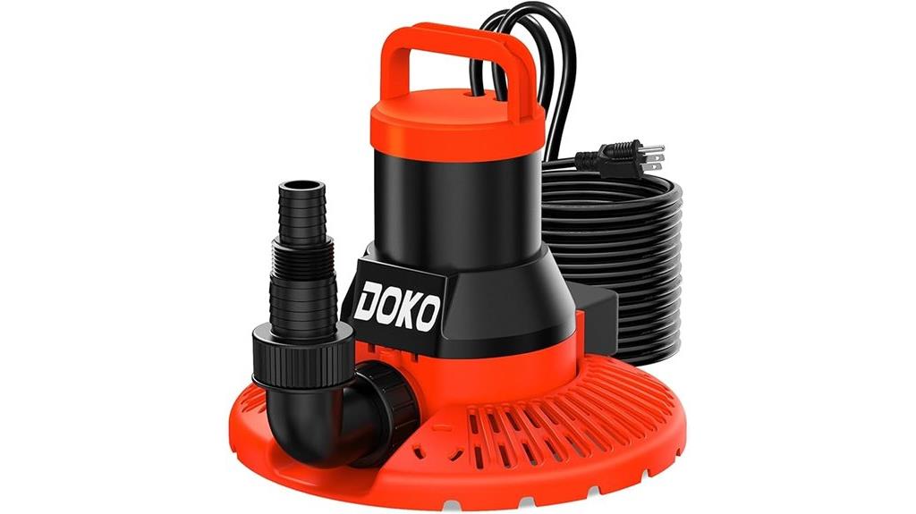 automatic pool cover pump