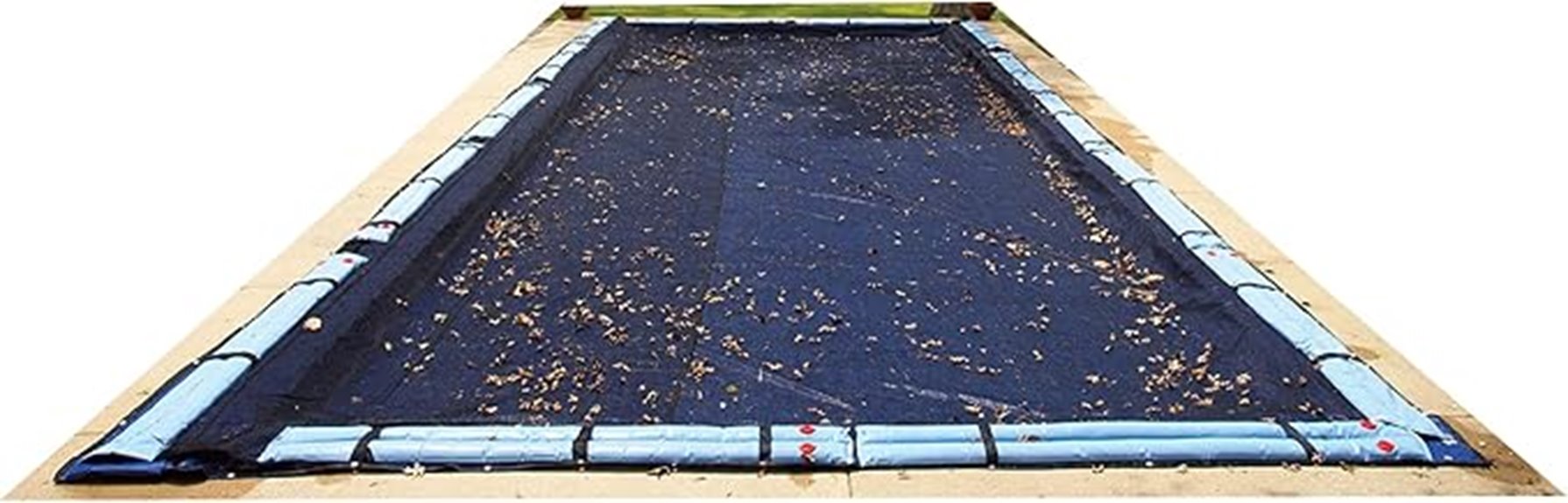 blue wave leaf net cover