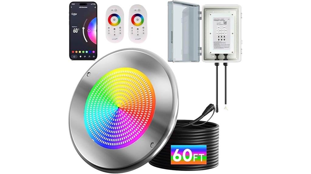 bright 10 inch pool light