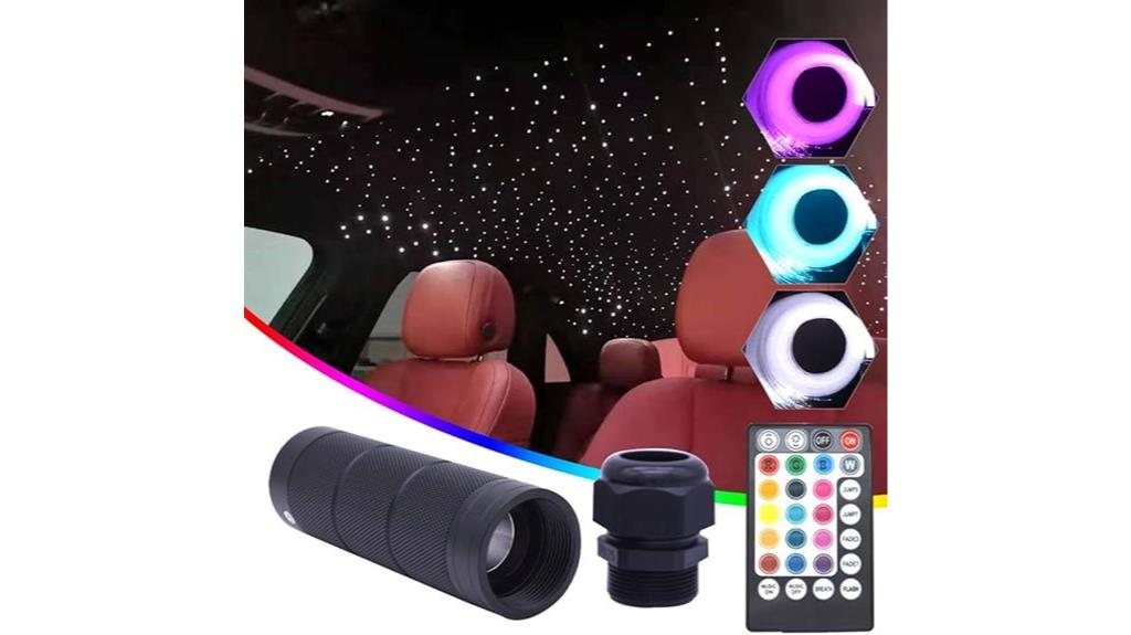car led fiber optic kit
