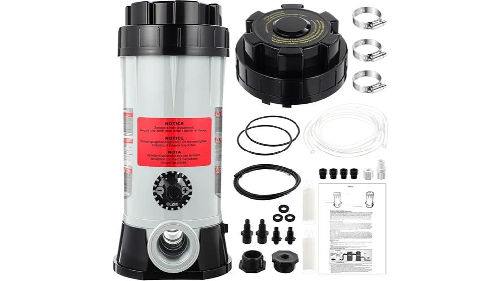 chlorinator feeder replacement guide