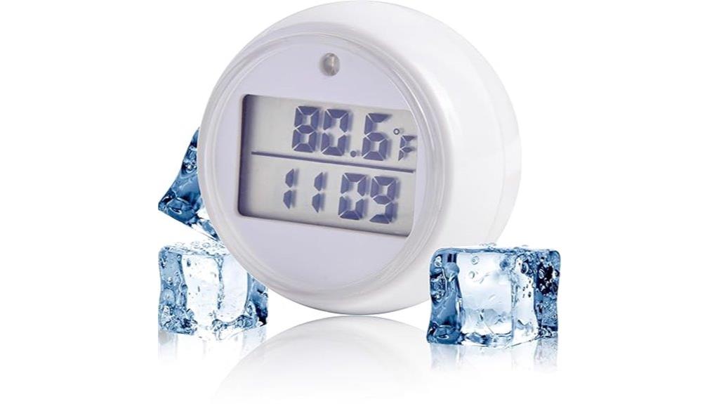 cold plunge thermometer timer