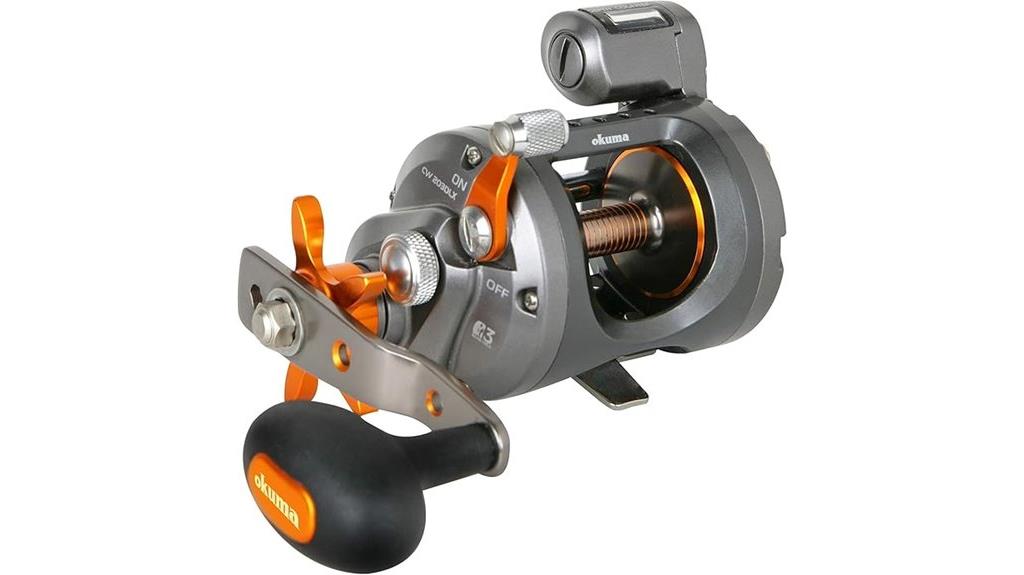 cold water trolling reel