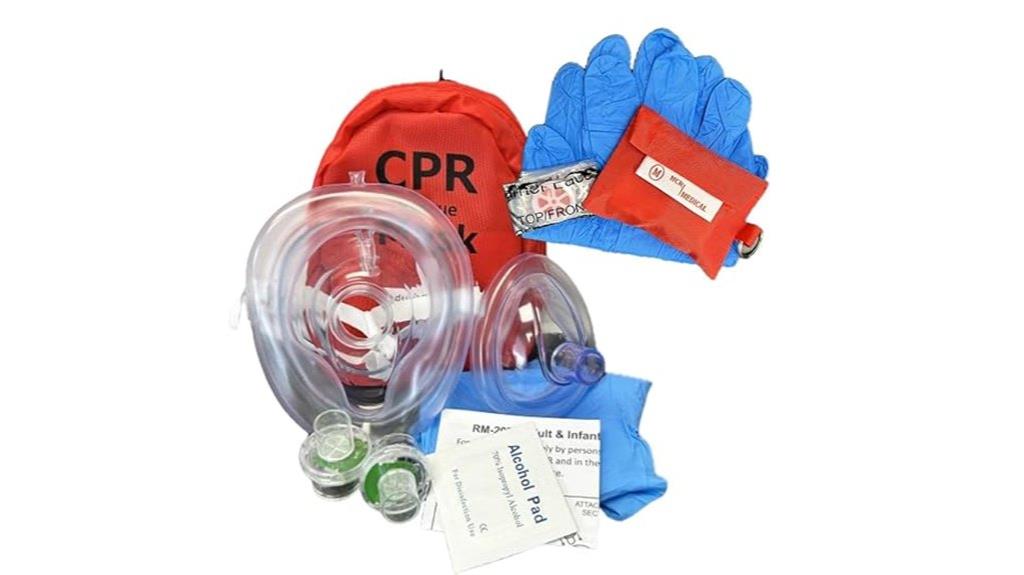cpr mask with valve