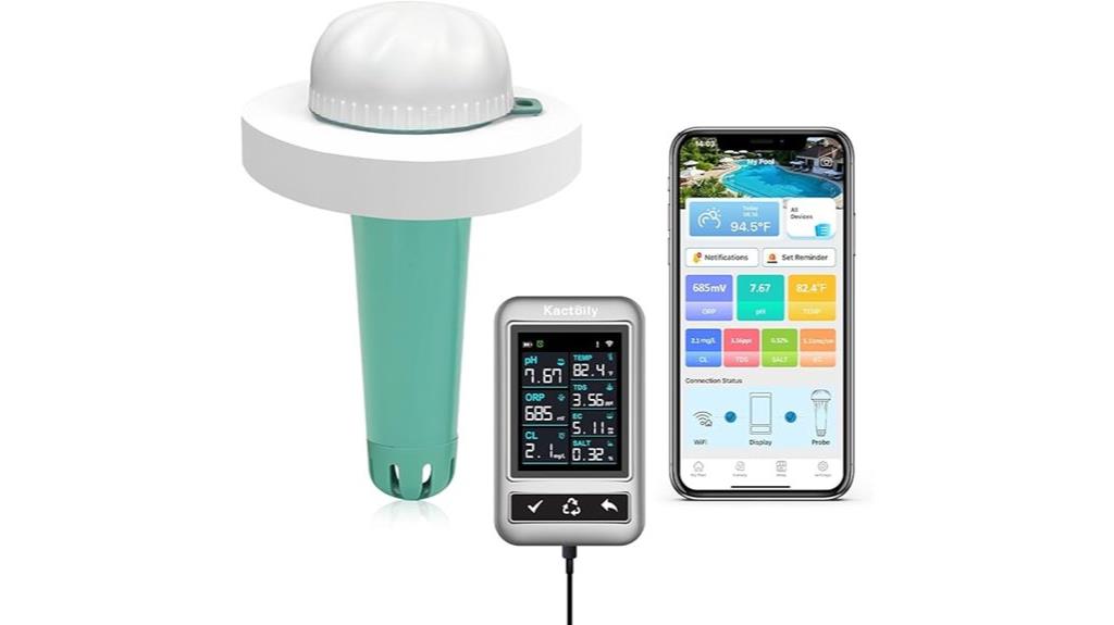 digital pool water tester