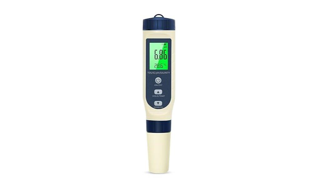 digital water salinity meter